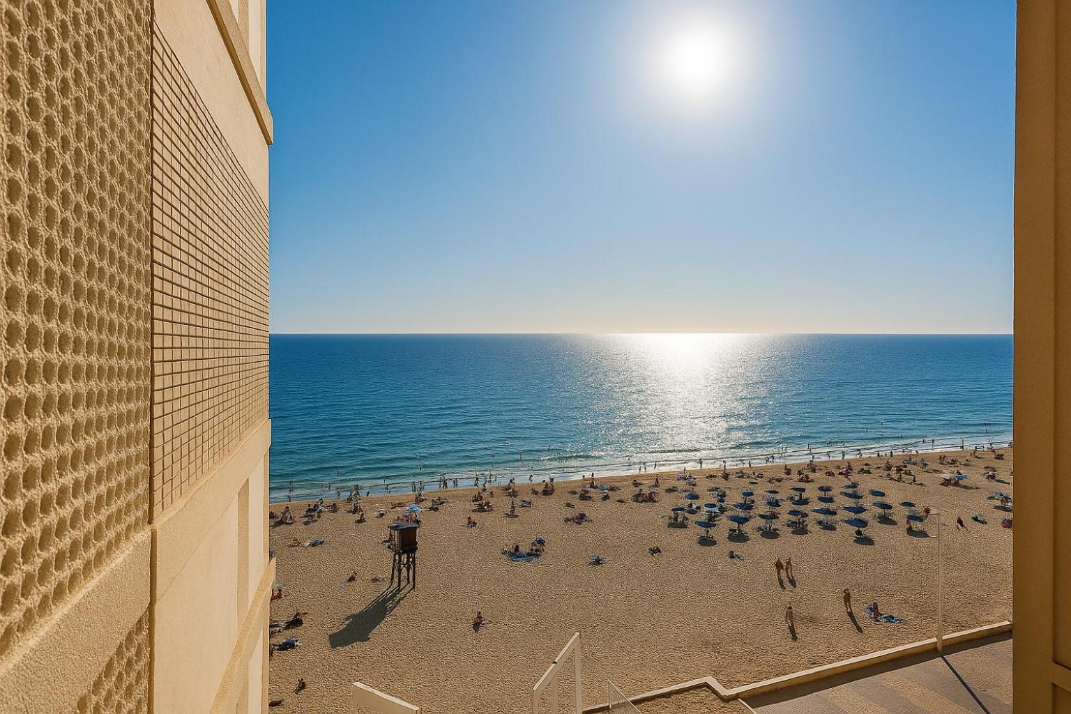Skyline - Beach Apartment With Breathtaking Views And More Cádis Exterior foto